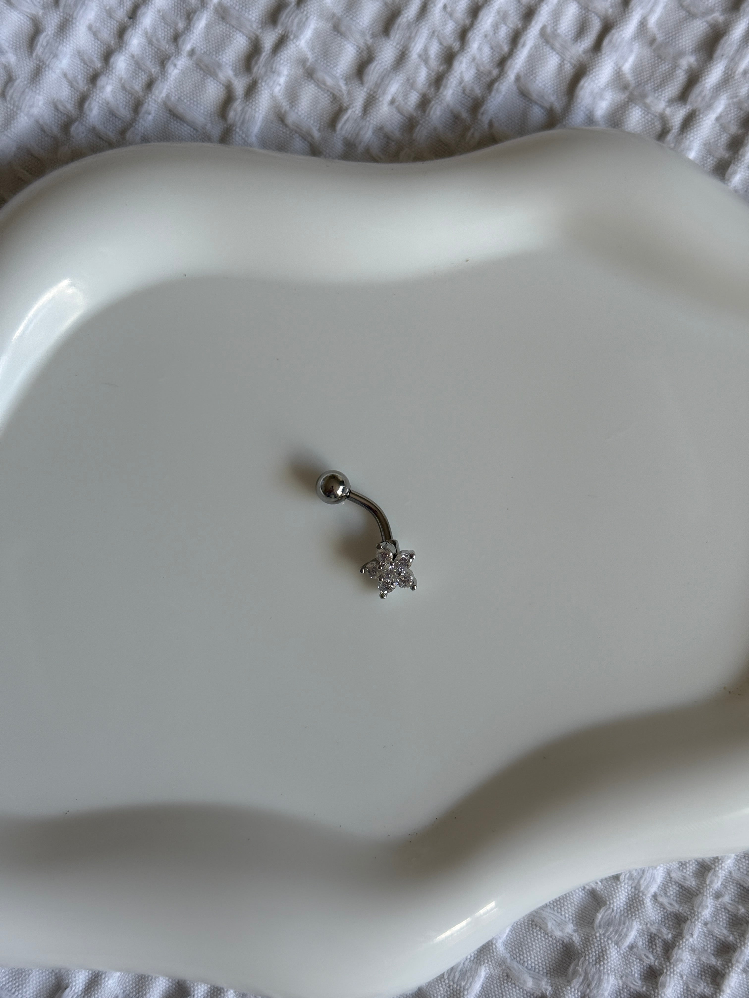Starlight belly ring
