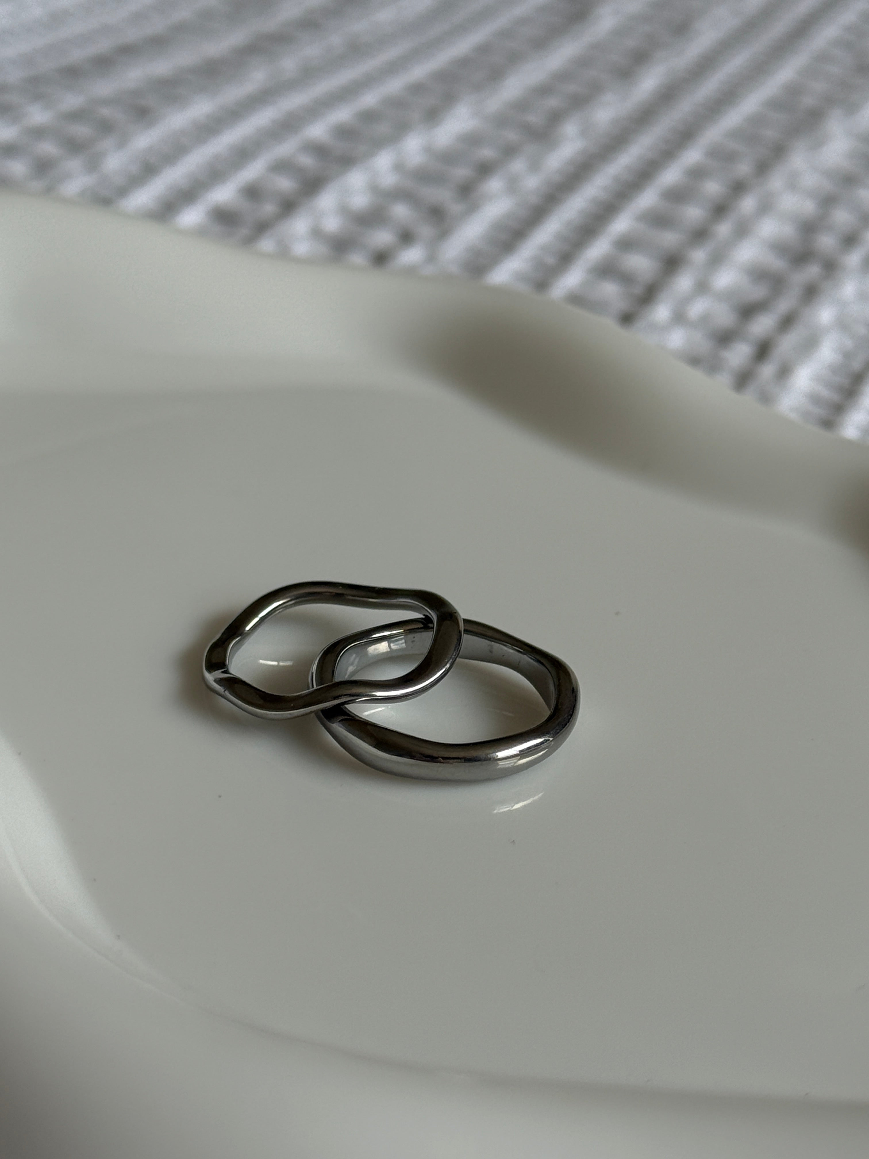 Duo stacking rings